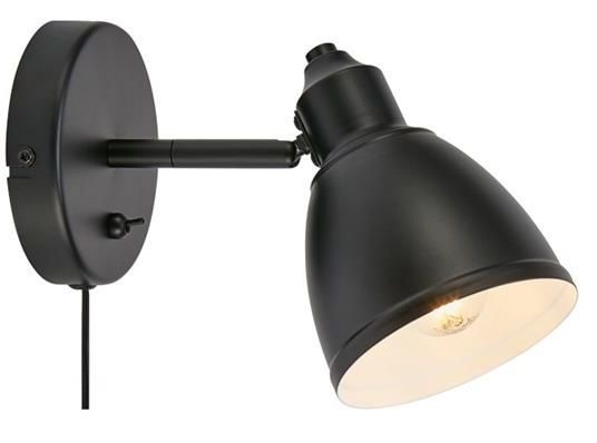 Markslöjd Story lampă de perete 1x40 W negru 108712