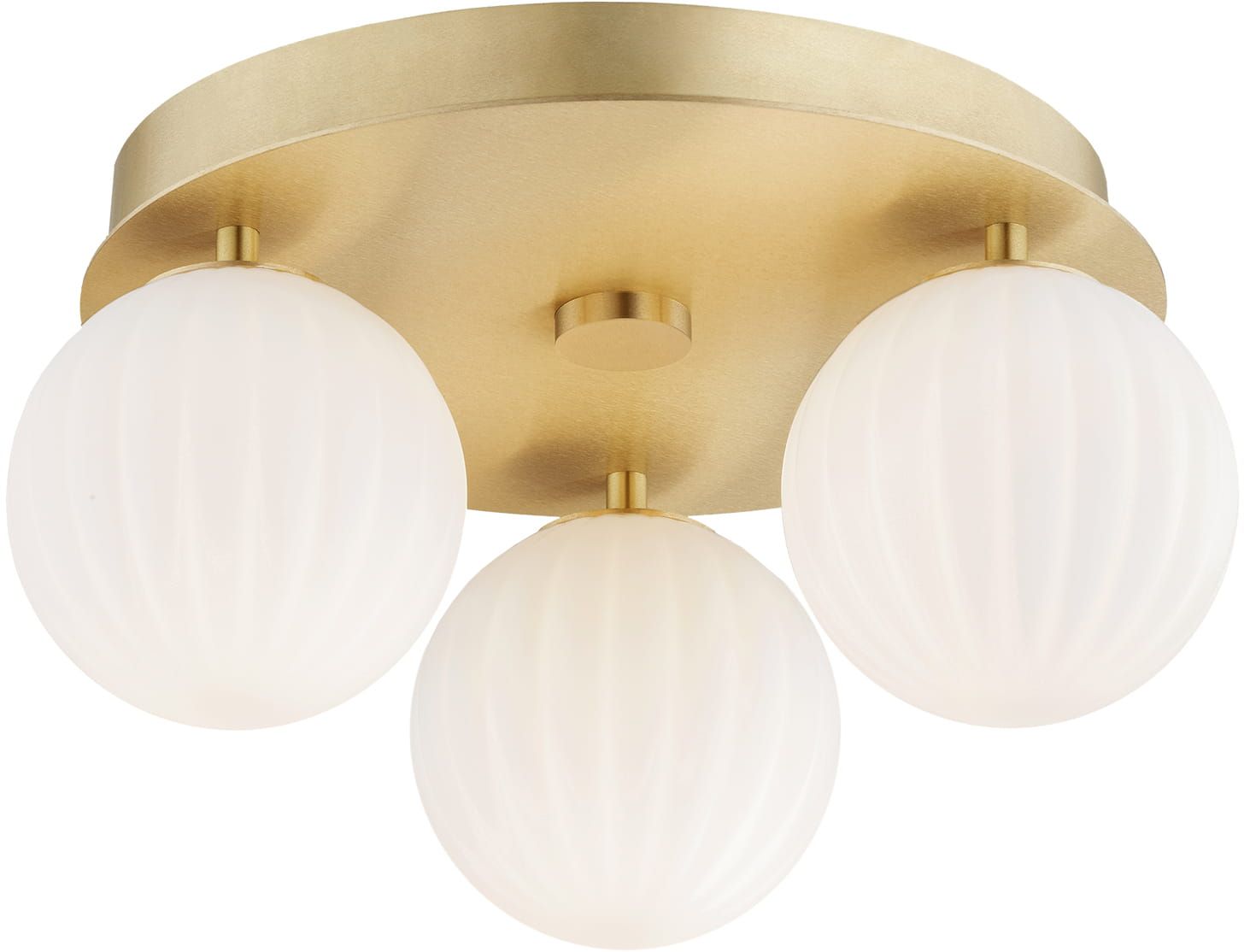Argon Paloma lampă de tavan 3x7 W alb-alamă 6305
