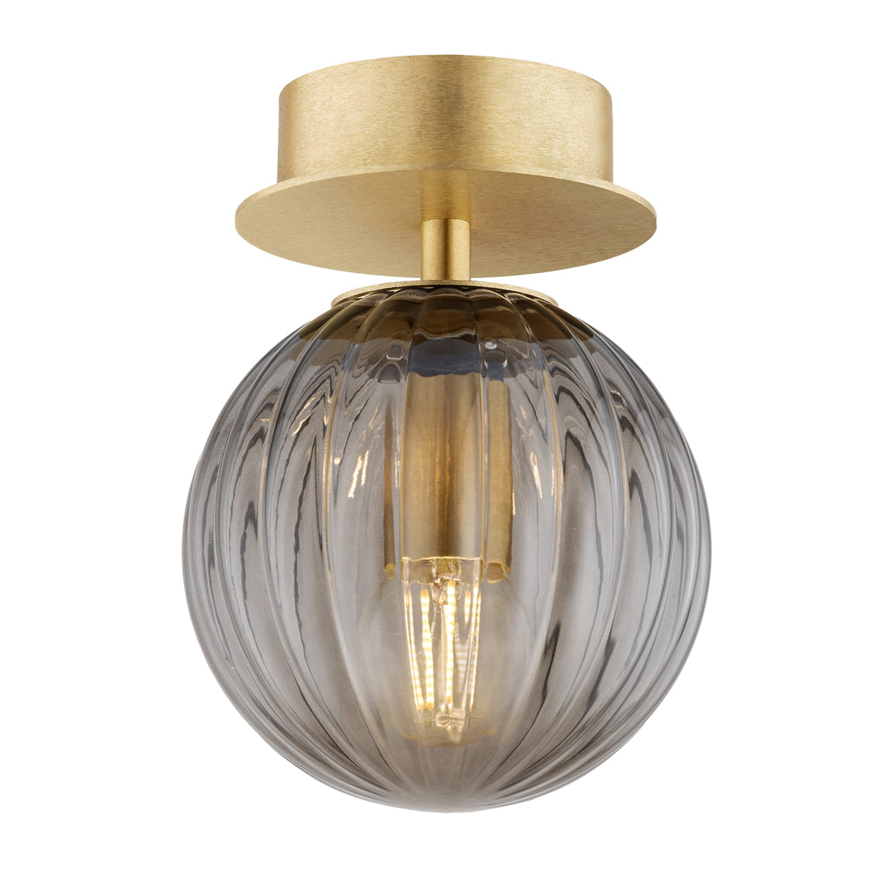 Argon Paloma lampă de tavan 1x7 W alamă-fumuriu 8510