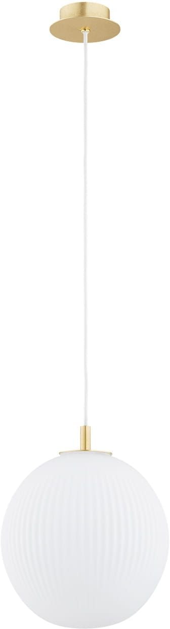 Argon Paloma lampă suspendată 1x15 W alb-alamă 8507