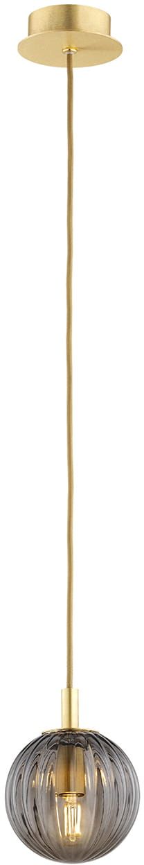 Argon Paloma lampă suspendată 1x7 W alamă-fumuriu 8512