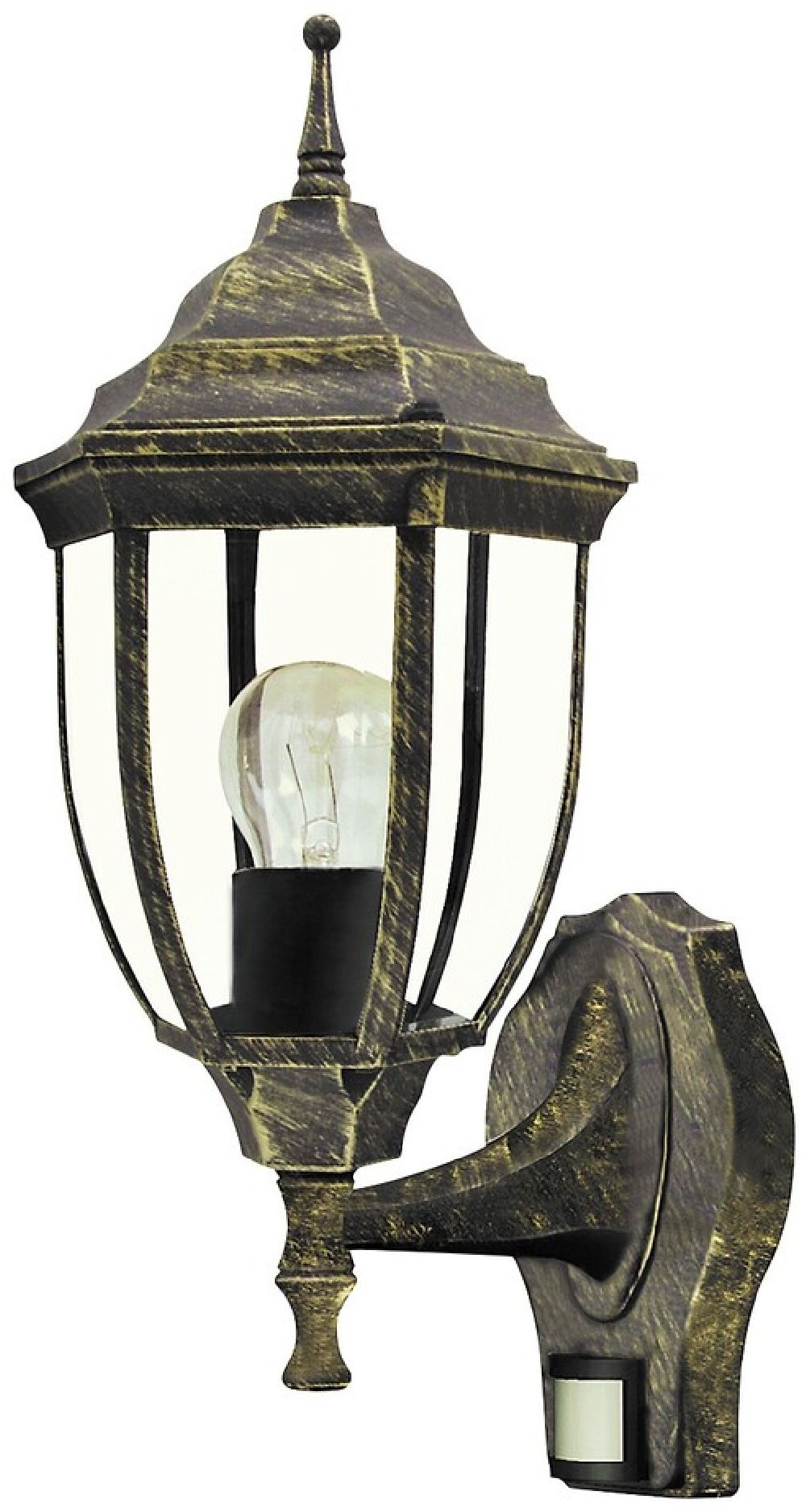 Rabalux Nizza aplica exterior 1x60 W auriu 8458