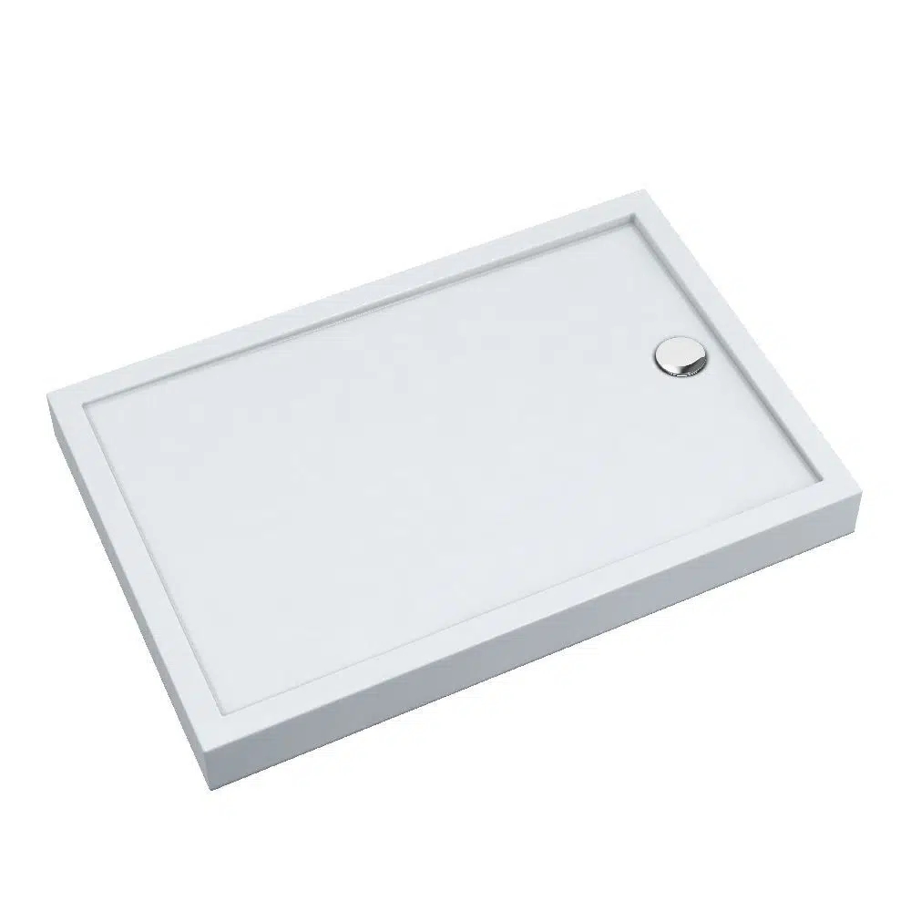 Schedline Cameron cădiță de duș dreptunghiulară 110x90 cm alb 3ST.C2P-90110