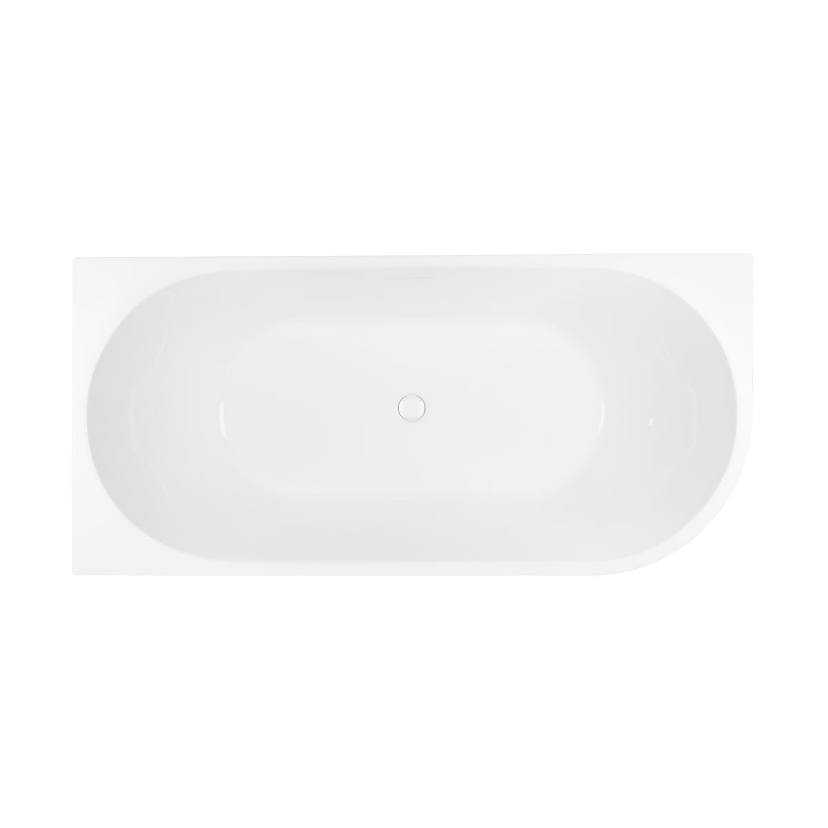Set cadă de colț Oltens Delva 11007000, capac pentru dop chiuvetă Oltens 09002000
