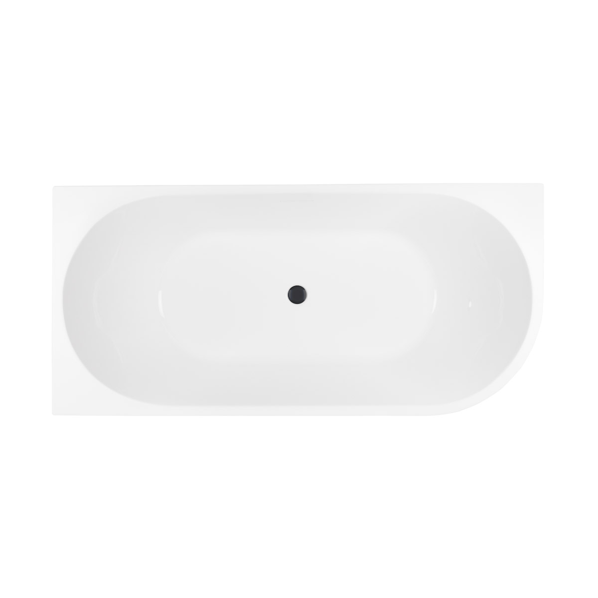 Set cadă de colț Oltens Delva 11007000, capac pentru dop chiuvetă Oltens 09002300