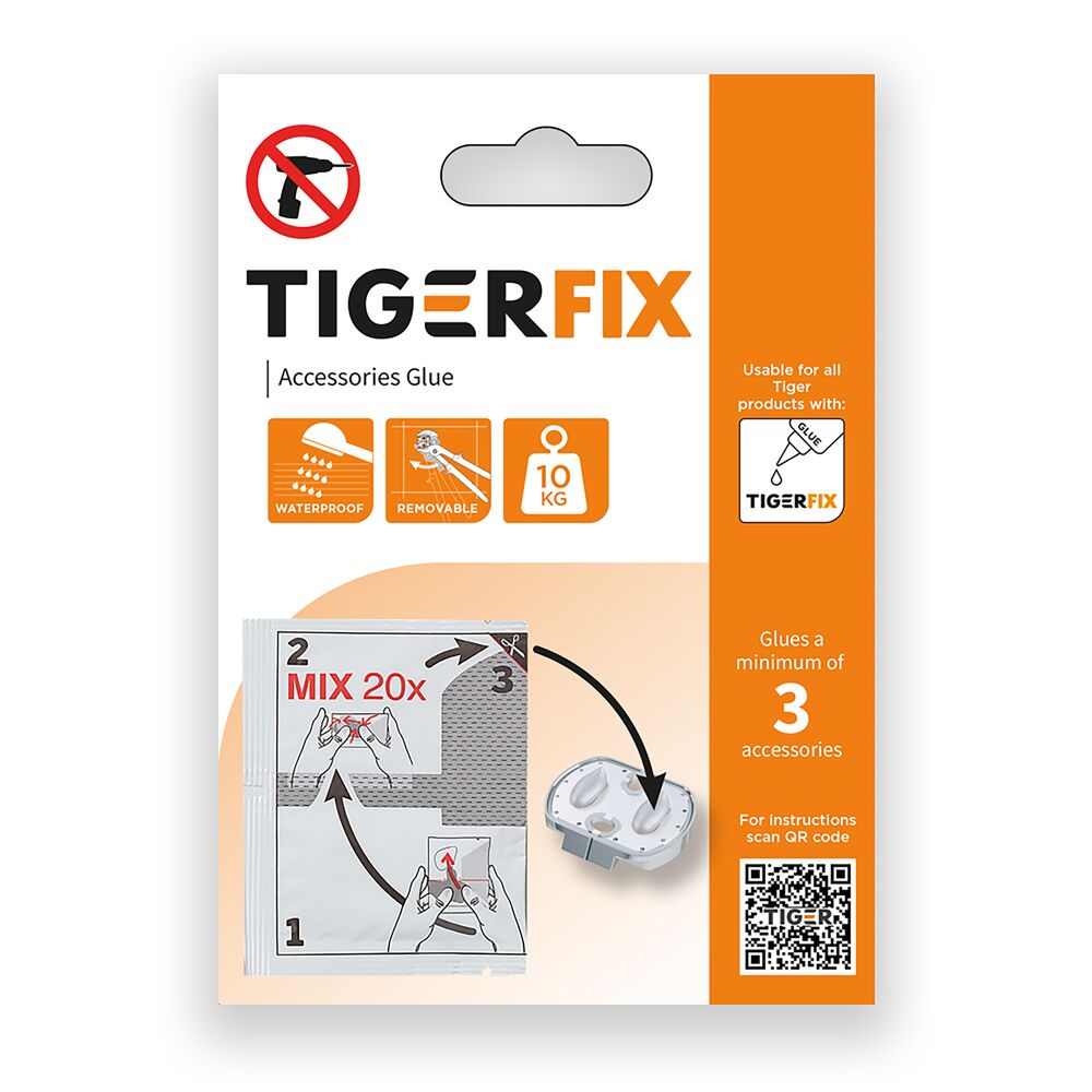 Tiger Fix adeziv pentru accesorii de baie || 3989.3.00.46