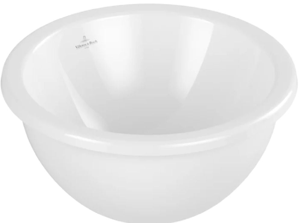 Villeroy & Boch Loop & Friends lavoar 33x33 cm rotund sub blat alb 4A510001