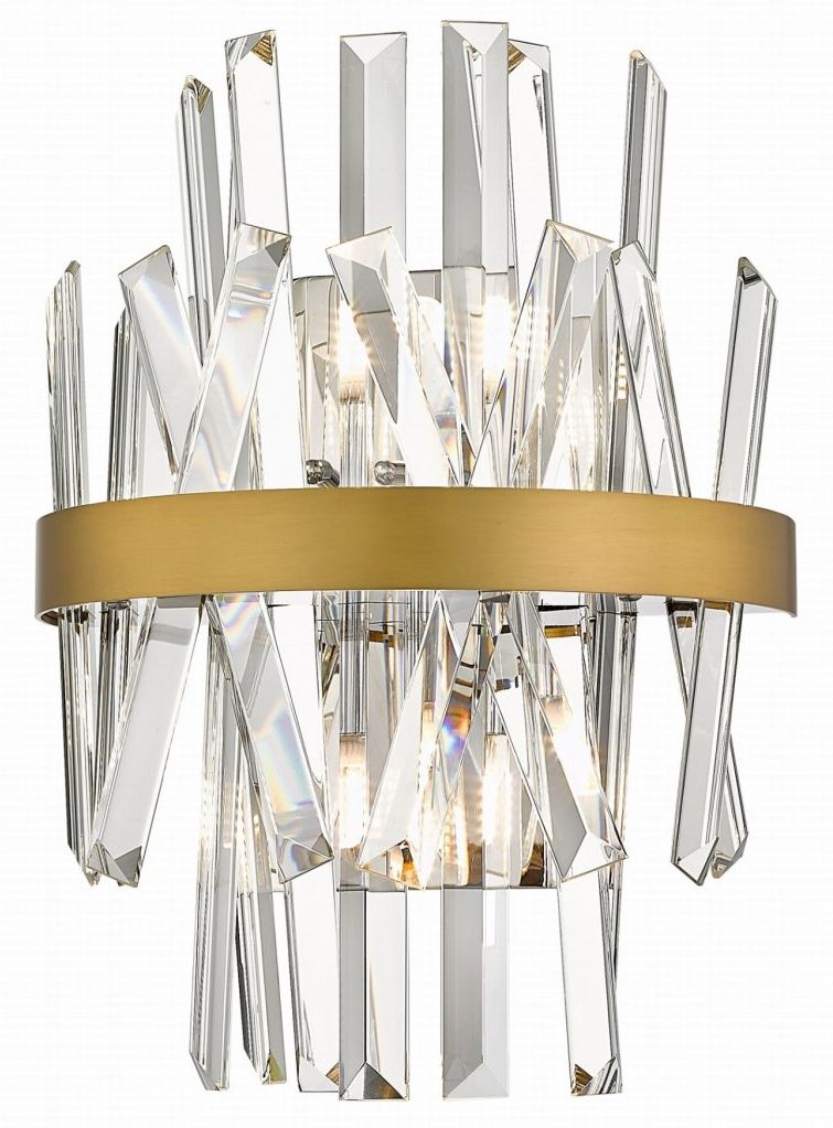 Zuma Line Constantinople plafonier 1x28 W auriu-cristal W0567-02D-B57G