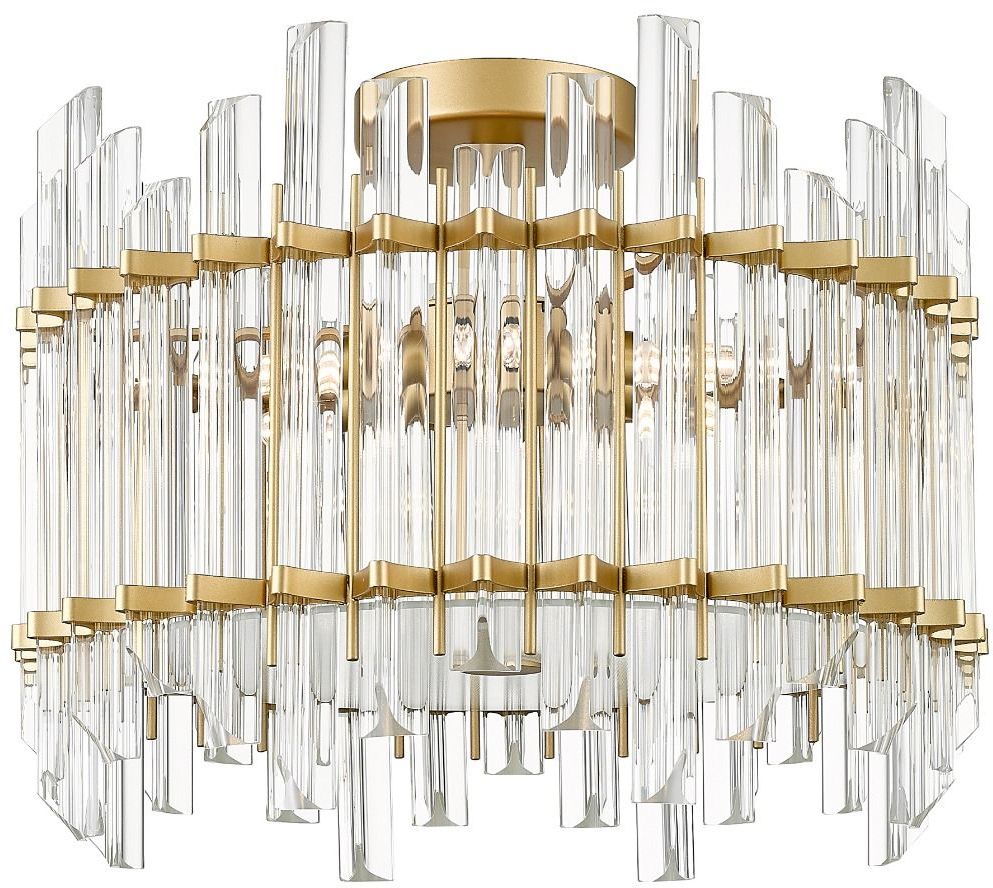 Zuma Line Alexandria lampă de tavan 6x42 W transparent-auriu C0556-06D-V7V7
