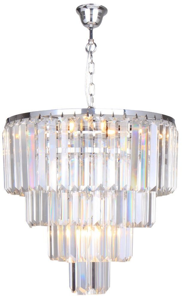 Zuma Line Amedeo lampă suspendată 5x40 W crom-cristal 17106/6+3+1-GD+CL