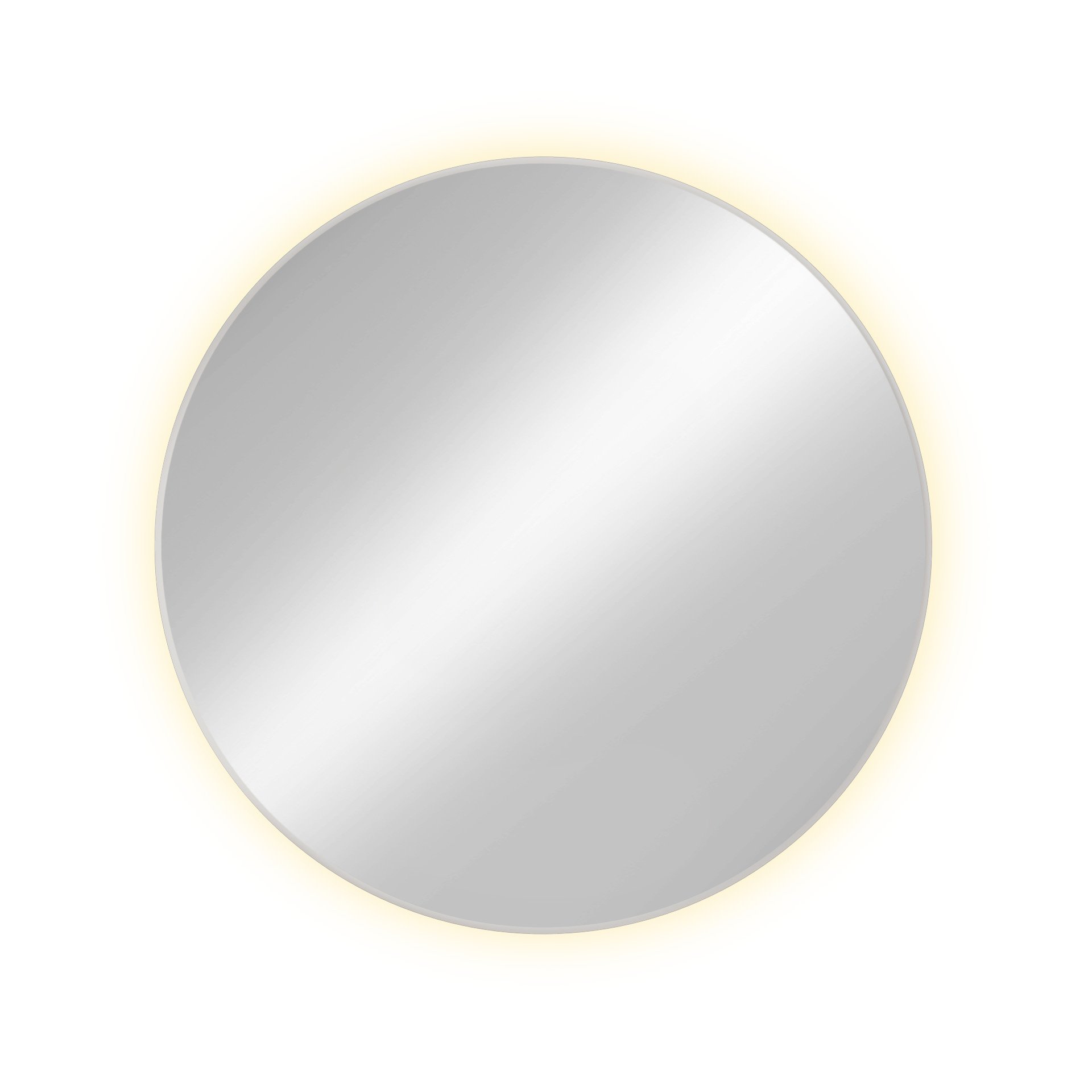Baltica Design Tiny Border Bright oglindă 70x70 cm rotund cu iluminare alb 5904107910611