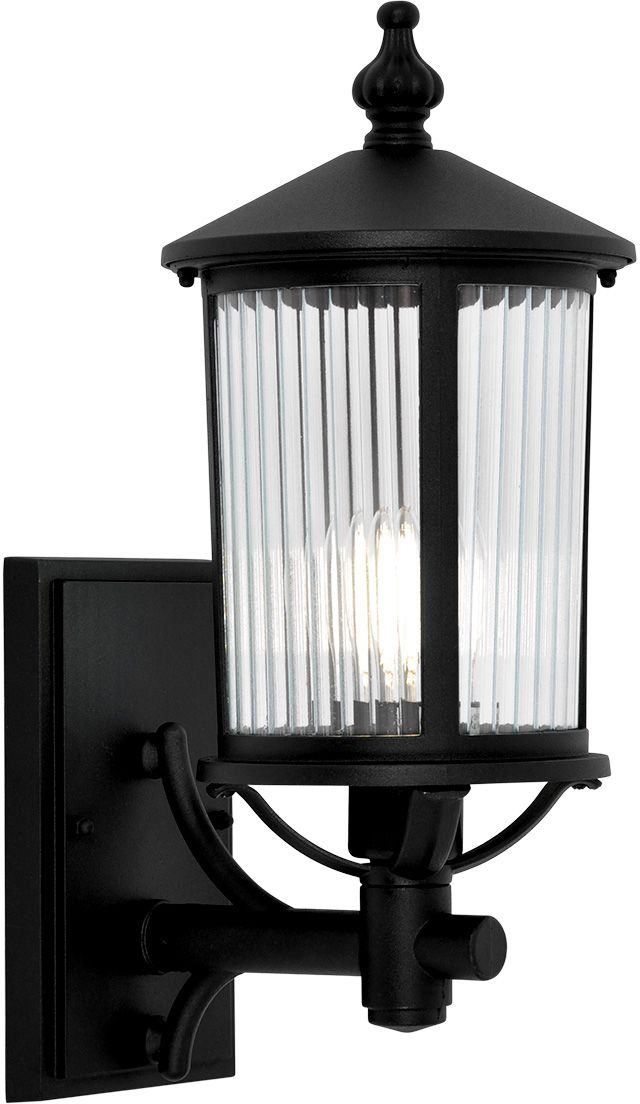 Kaja Miami aplica exterior 1x60 W negru K-8220