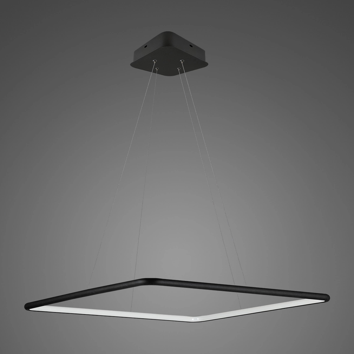 Altavola Design Ledowe Kwadraty lampă suspendată 1x19 W negru LA079/P_40_in_4k_black