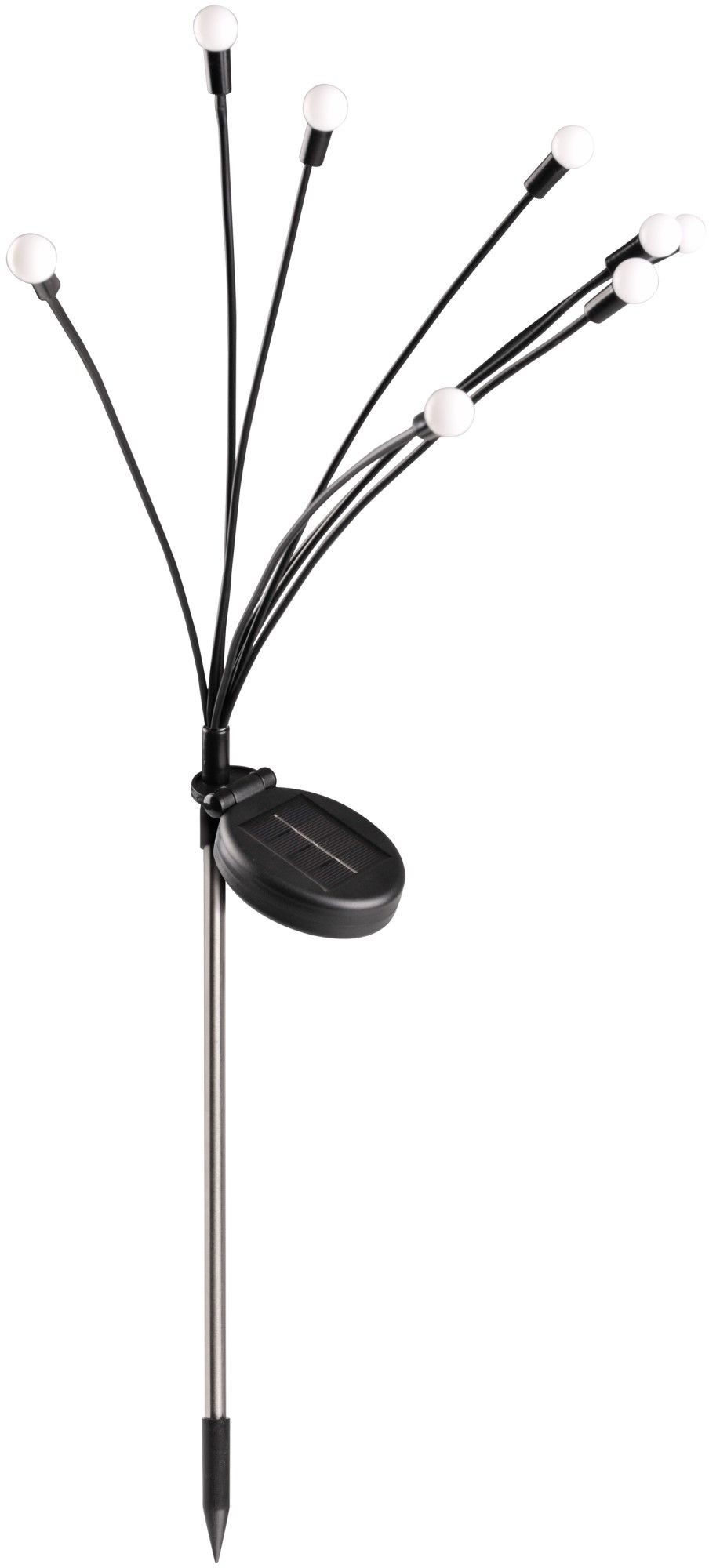 Goldlux Fiorini lampă solară de podea x W negru 325556
