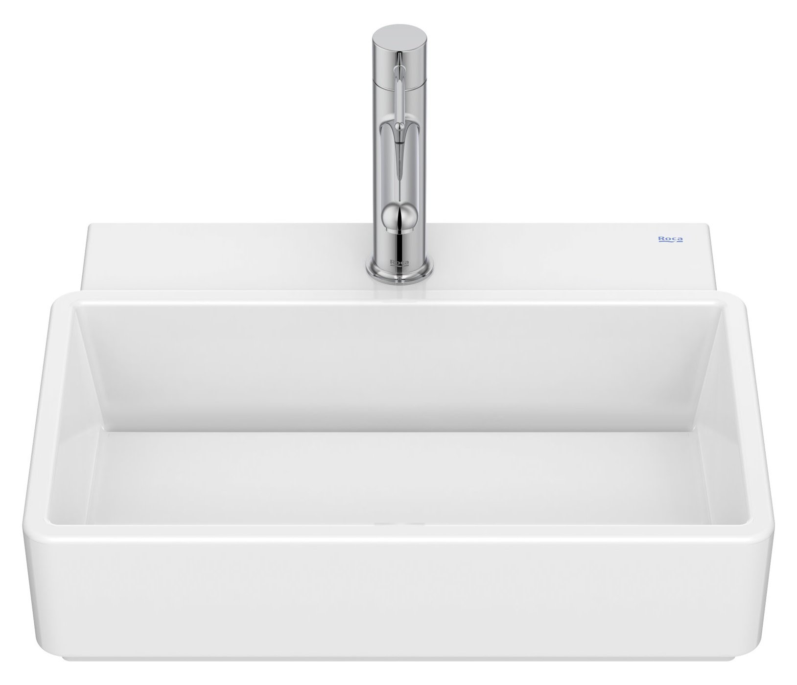 Roca Tura lavoar 45x36 cm dreptunghiular mobilier-de blat alb A327690000