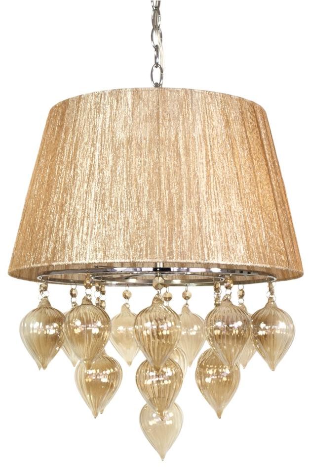 Candellux Elissa lampă suspendată 3x40 W bej 33-04567