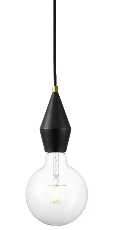 Nordlux Audyt lampă suspendată 1x60 W negru 45643003