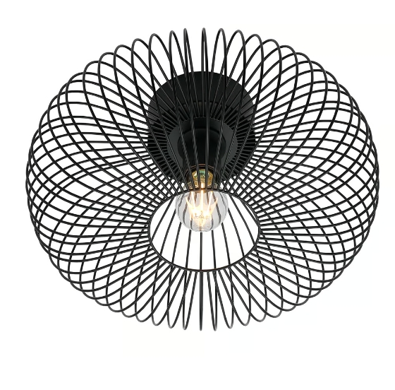 Nordlux Beroni lampă de tavan 1x60 W negru 2412336003