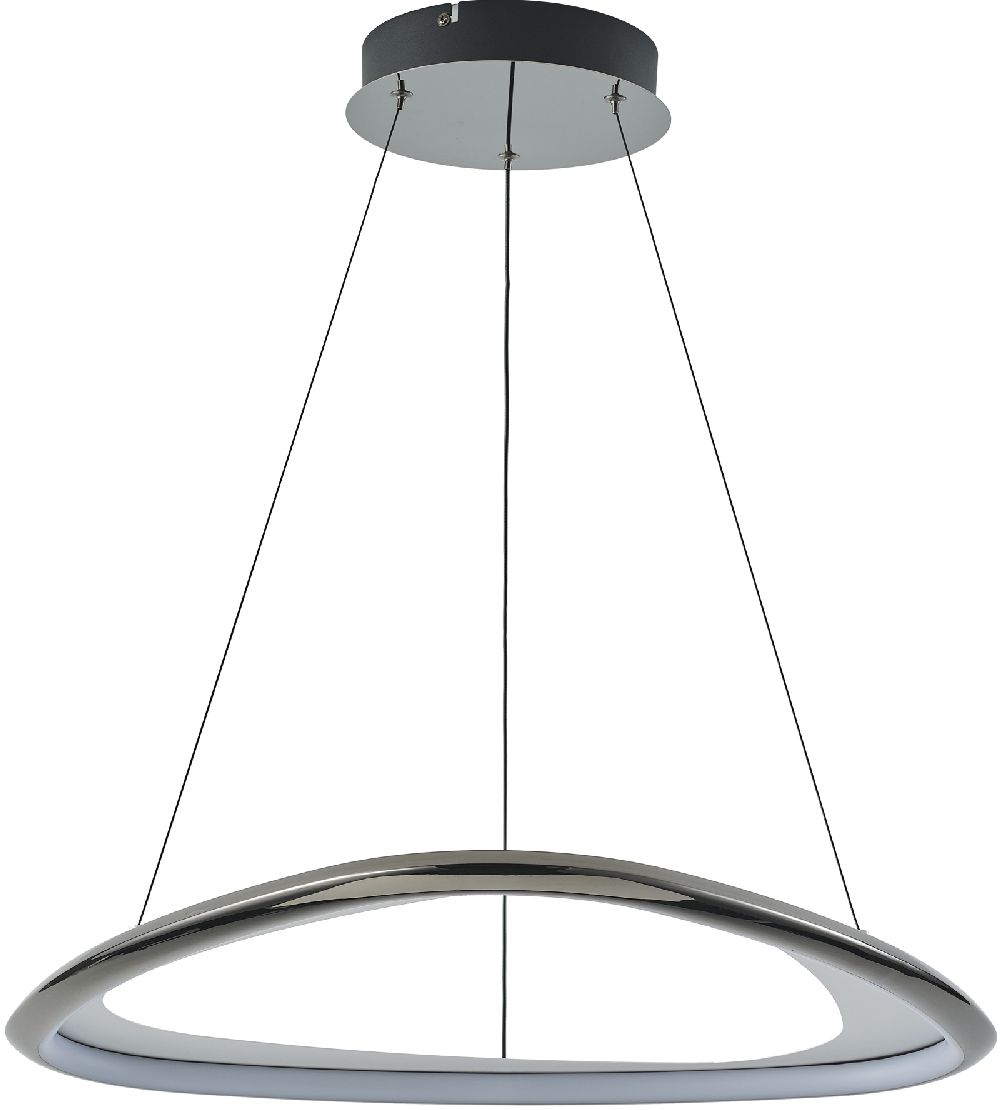 Zuma Line Getafe lampă suspendată 1x34 W negru MD3888-1S-3BCT