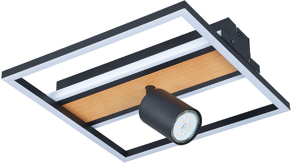 Zuma Line Korda lampă de tavan 1x5 W negru C230857703