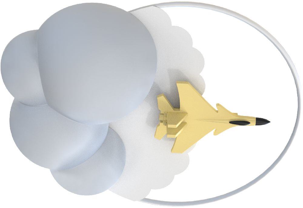 Zuma Line Focus lampă de tavan 1x37 W alb MX4024-1-3WT