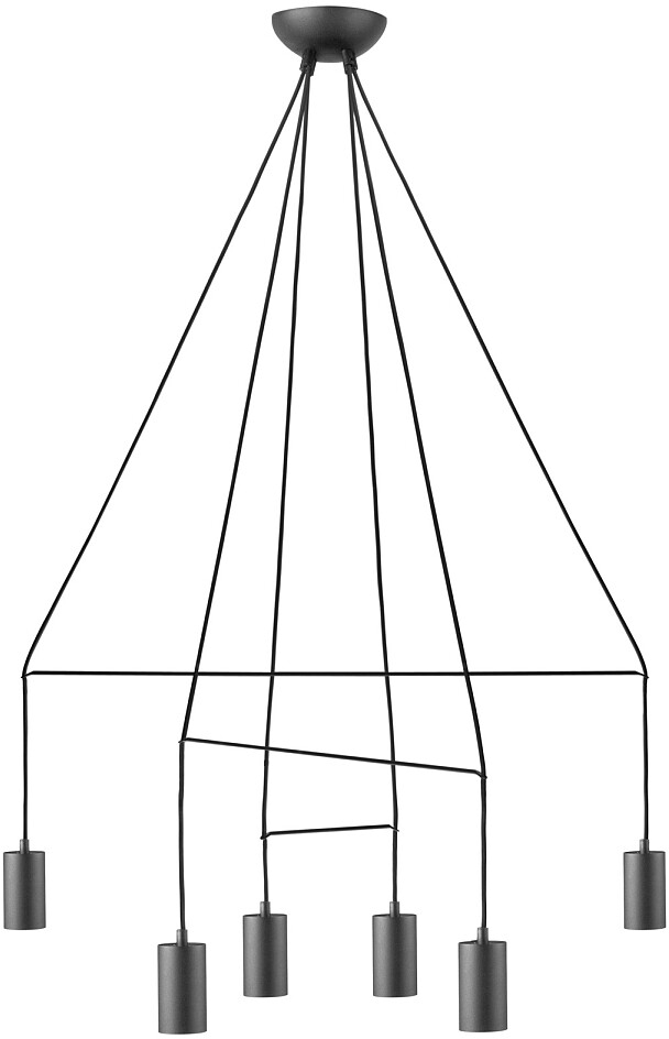 Nowodvorski Lighting Imbria lampă suspendată negru 9677