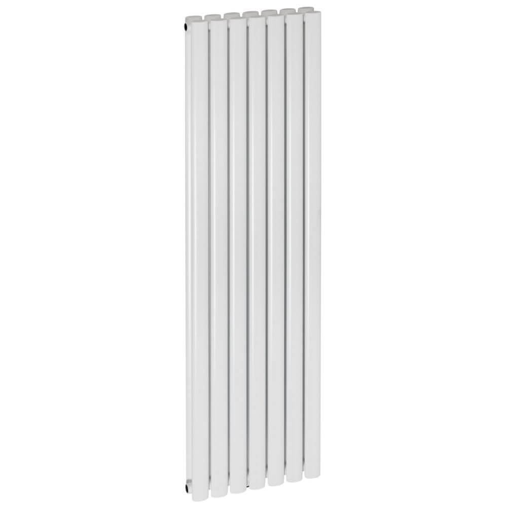 Luxrad Ring Podwójny calorifer decorativ 160x41 cm podłączenie inferior alb RINP16004109003ZDC