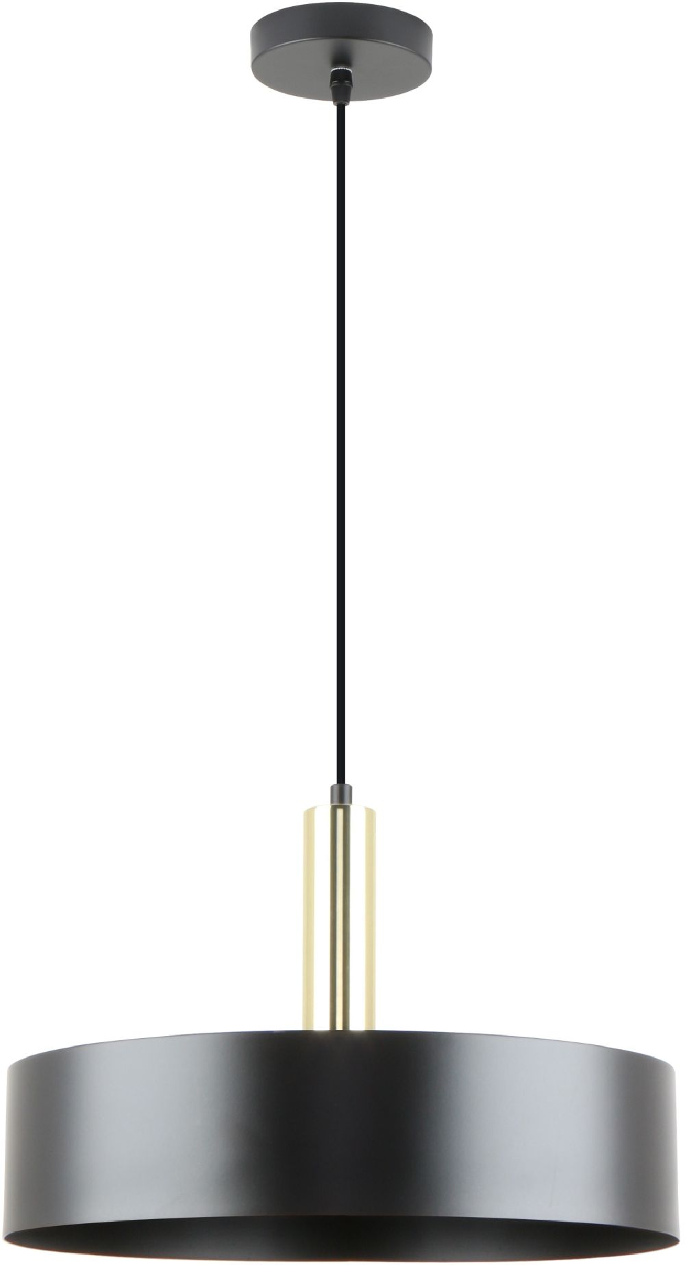 Zuma Line Leo lampă suspendată 1x40 W negru A8133XL