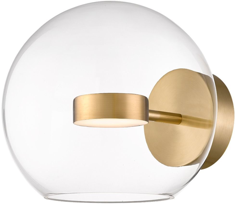 Zuma Line Enceladus lampă de perete 1x5 W transparent-auriu W0428-01D-L4AC