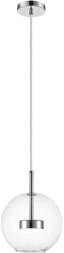 Zuma Line Enceladus lampă suspendată 1x5 W crom-transparent P0428-01J-F4AC