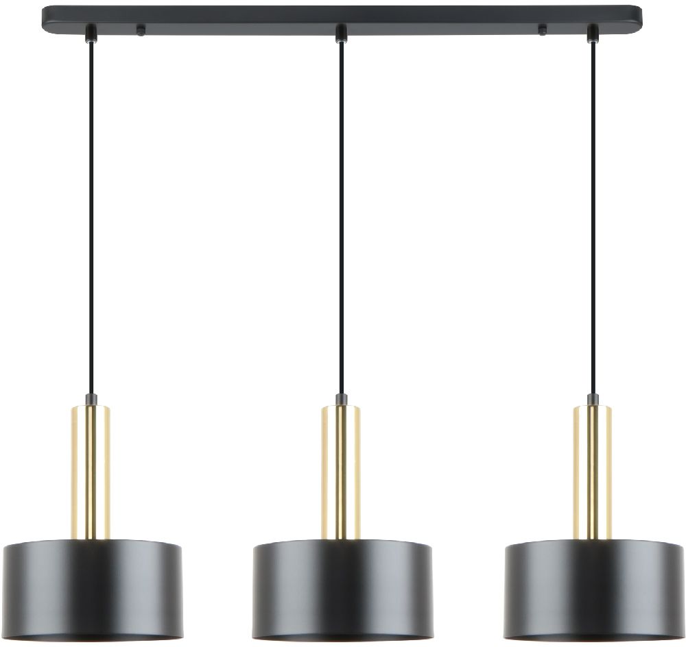 Zuma Line Leo lampă suspendată 3x40 W negru A8133-3A