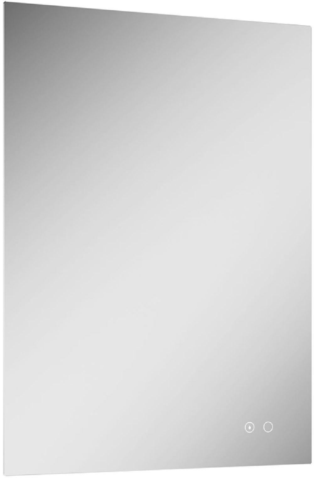 Elita Square oglindă 60x80 cm dreptunghiular cu iluminare cu covoraș de încălzire RE069527000010