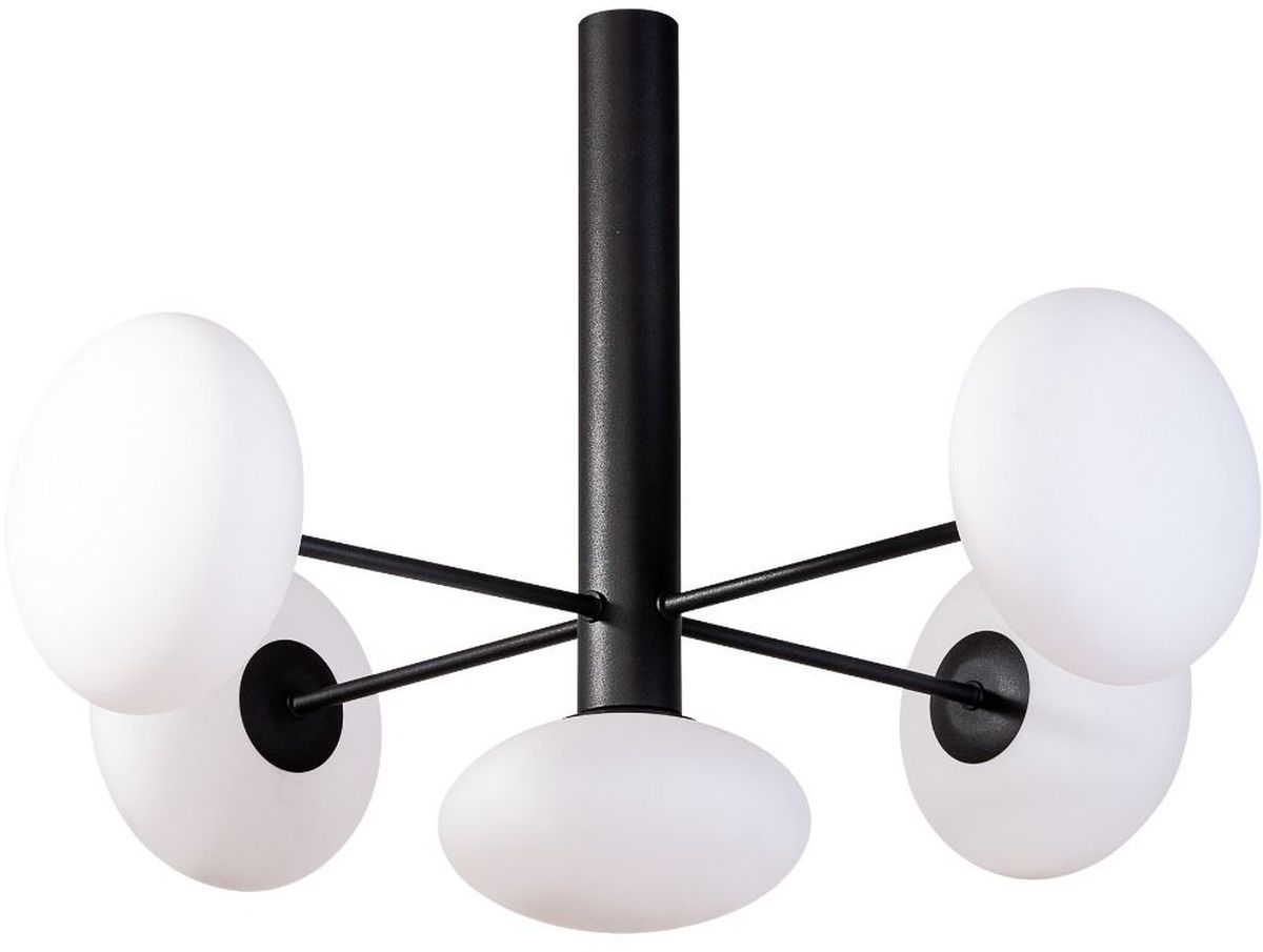 Zuma Line Omi lampă de tavan 5x5 W negru 1198