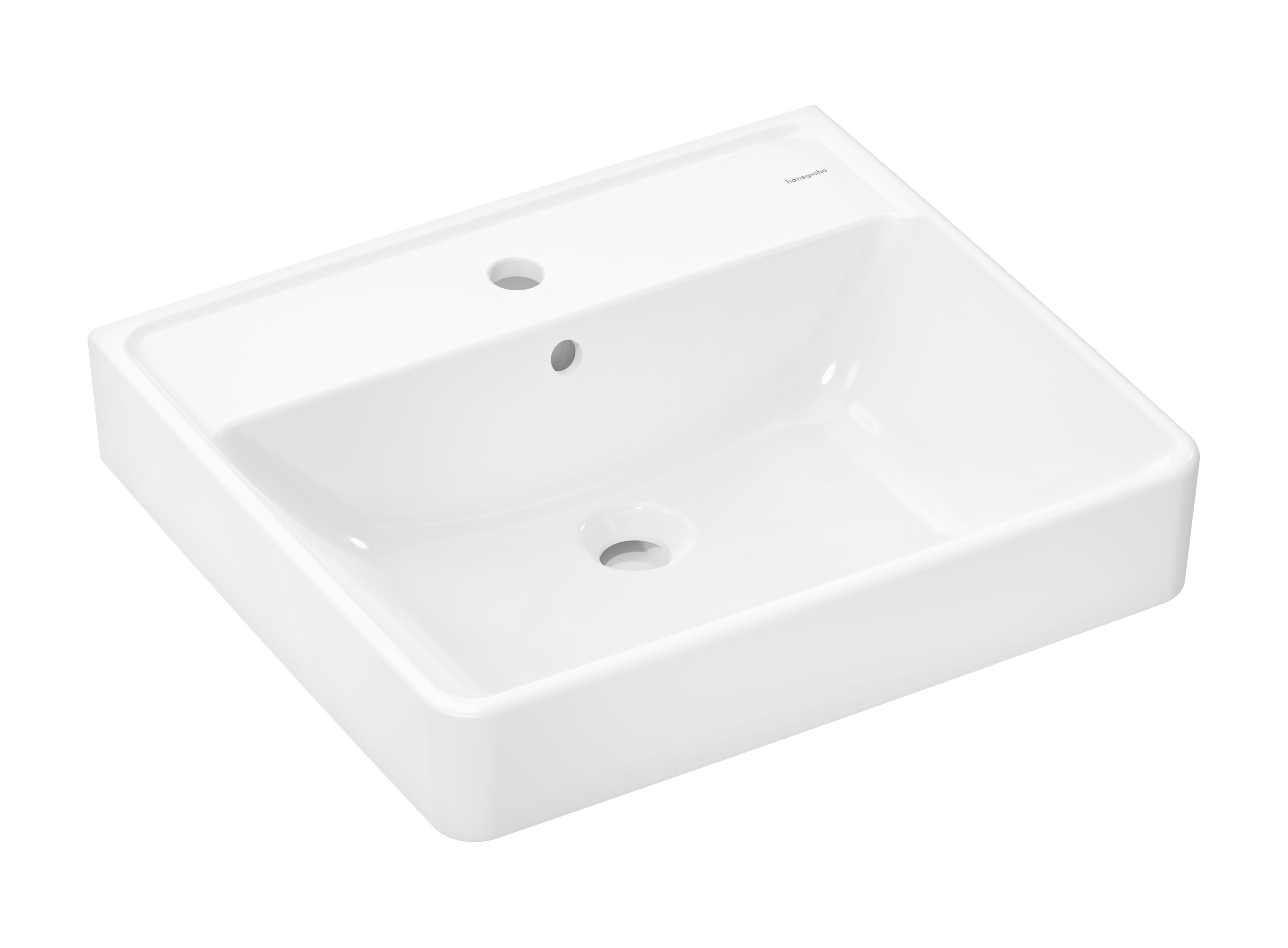 Hansgrohe Xanuia Q lavoar 55x48 cm dreptunghiular clasică-de blat alb 60238450