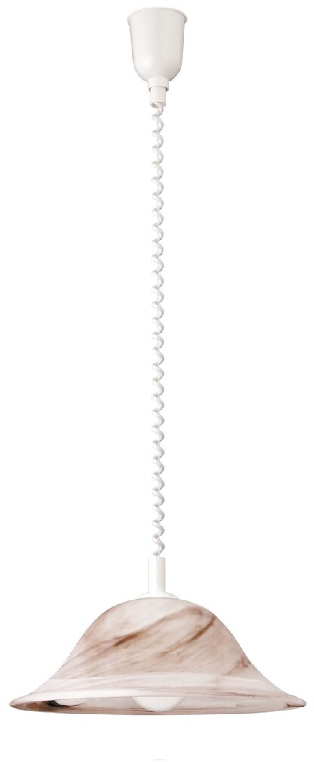 Rabalux Alabastro lampă suspendată 1x60 W maro 3954
