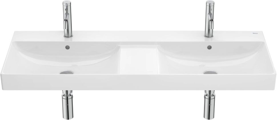 Roca Ona lavoar 120x46 cm dreptunghiular mobilier-dublă alb A32768B004