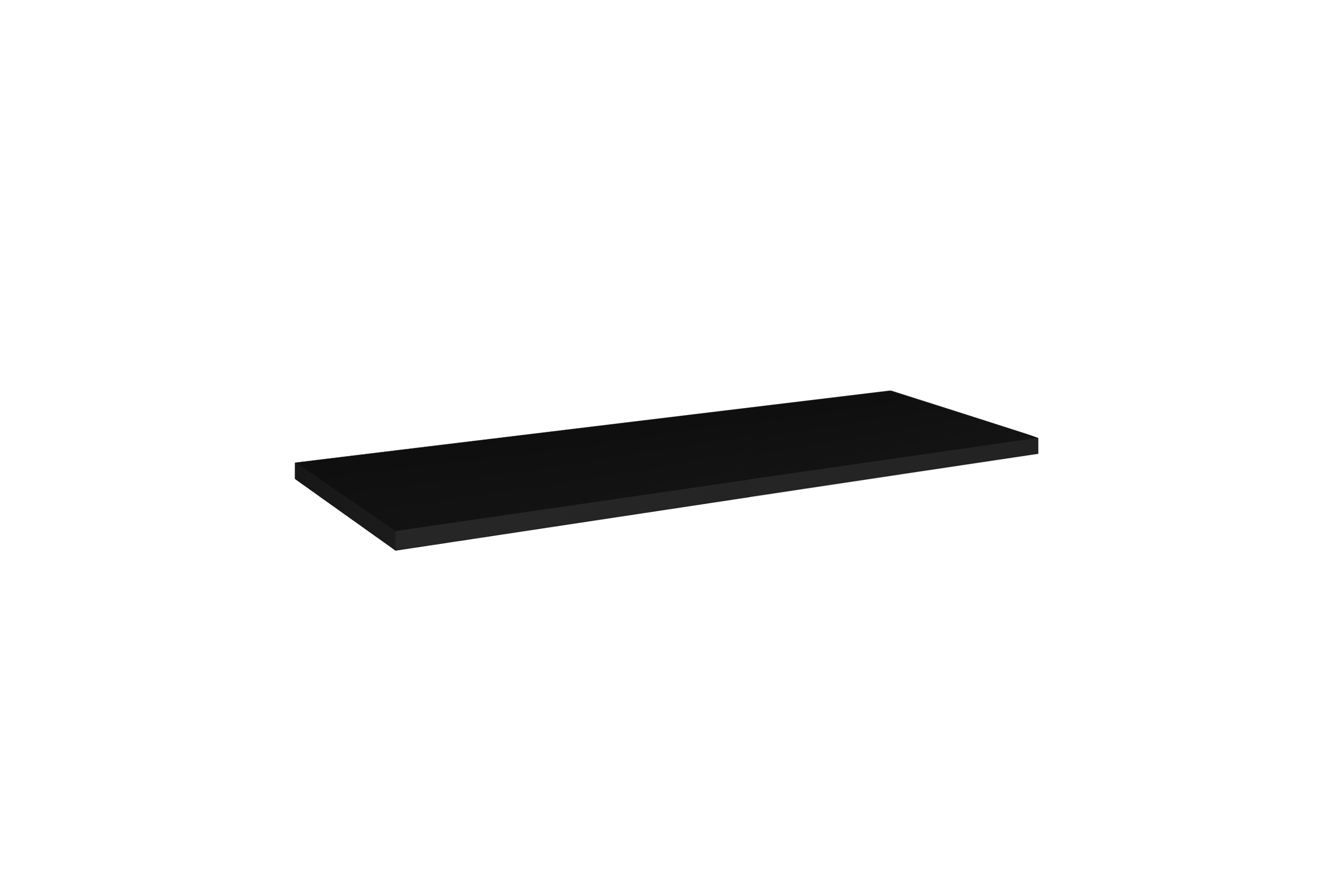 Comad Nova Black blat 100.4x40 cm negru NOVA BLACK B 89-100