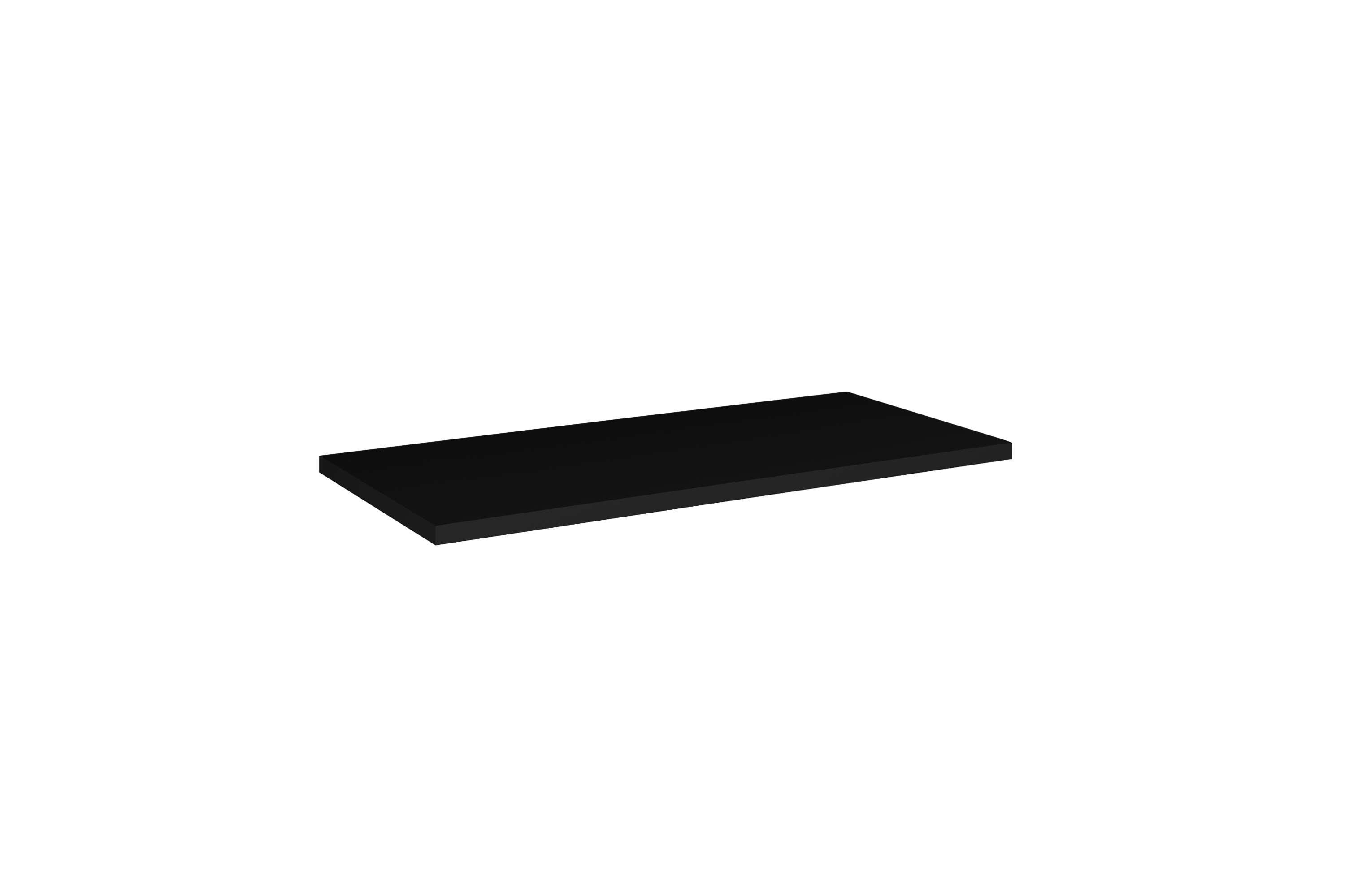 Comad Nova Black blat 90.4x40 cm negru NOVA BLACK B 89-90
