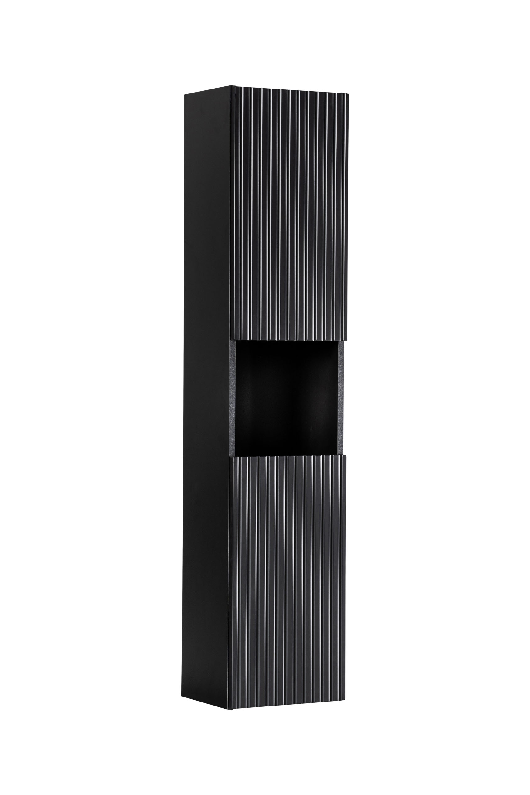 Comad Nova Black dulap 30x25x140 cm agățat lateral negru NOVA BLACK D 80-03-2D(W80-01D)