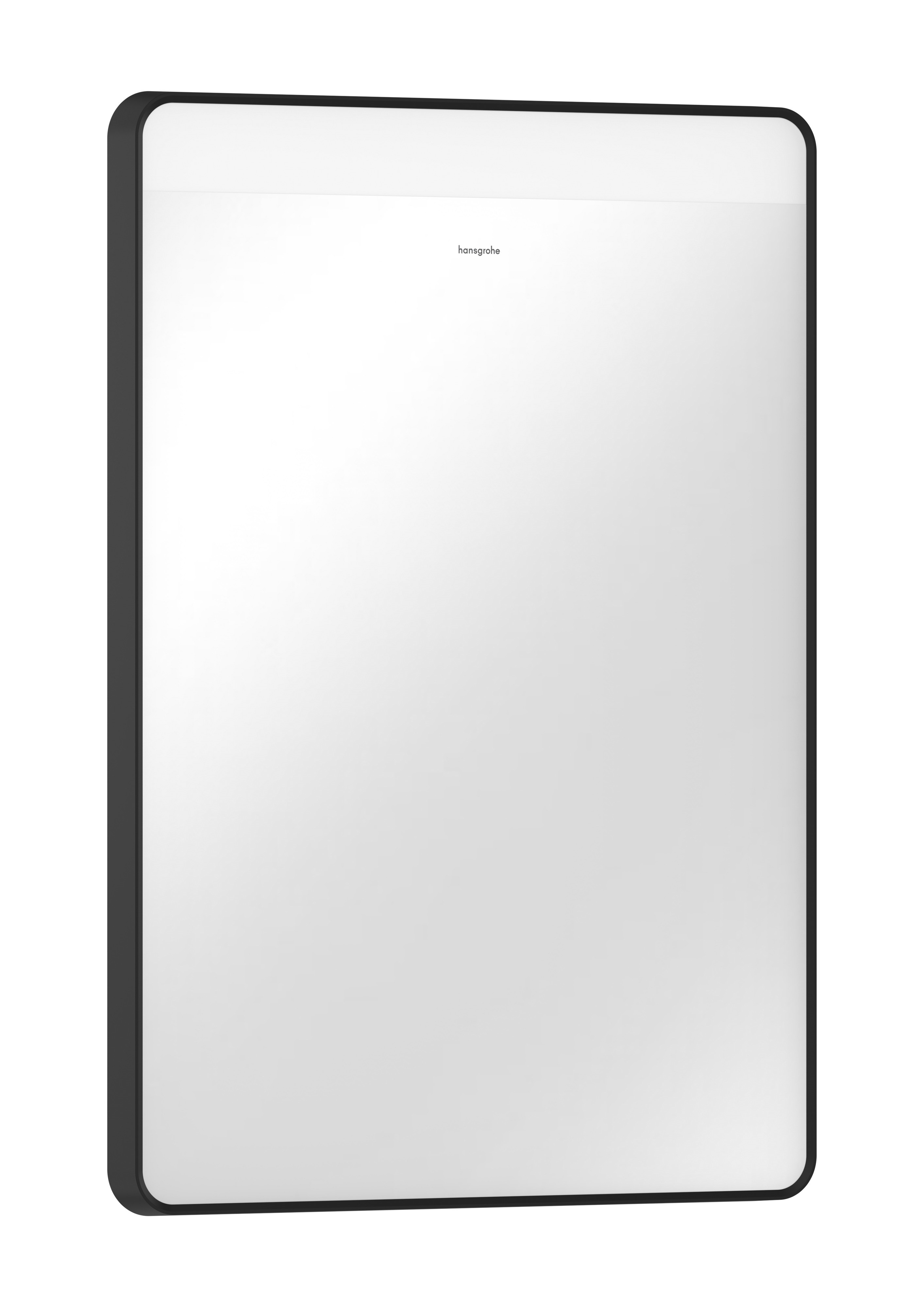 Hansgrohe Xarita Lite Q oglindă 50x70 cm dreptunghiular cu iluminare cu covoraș de încălzire negru 54969670