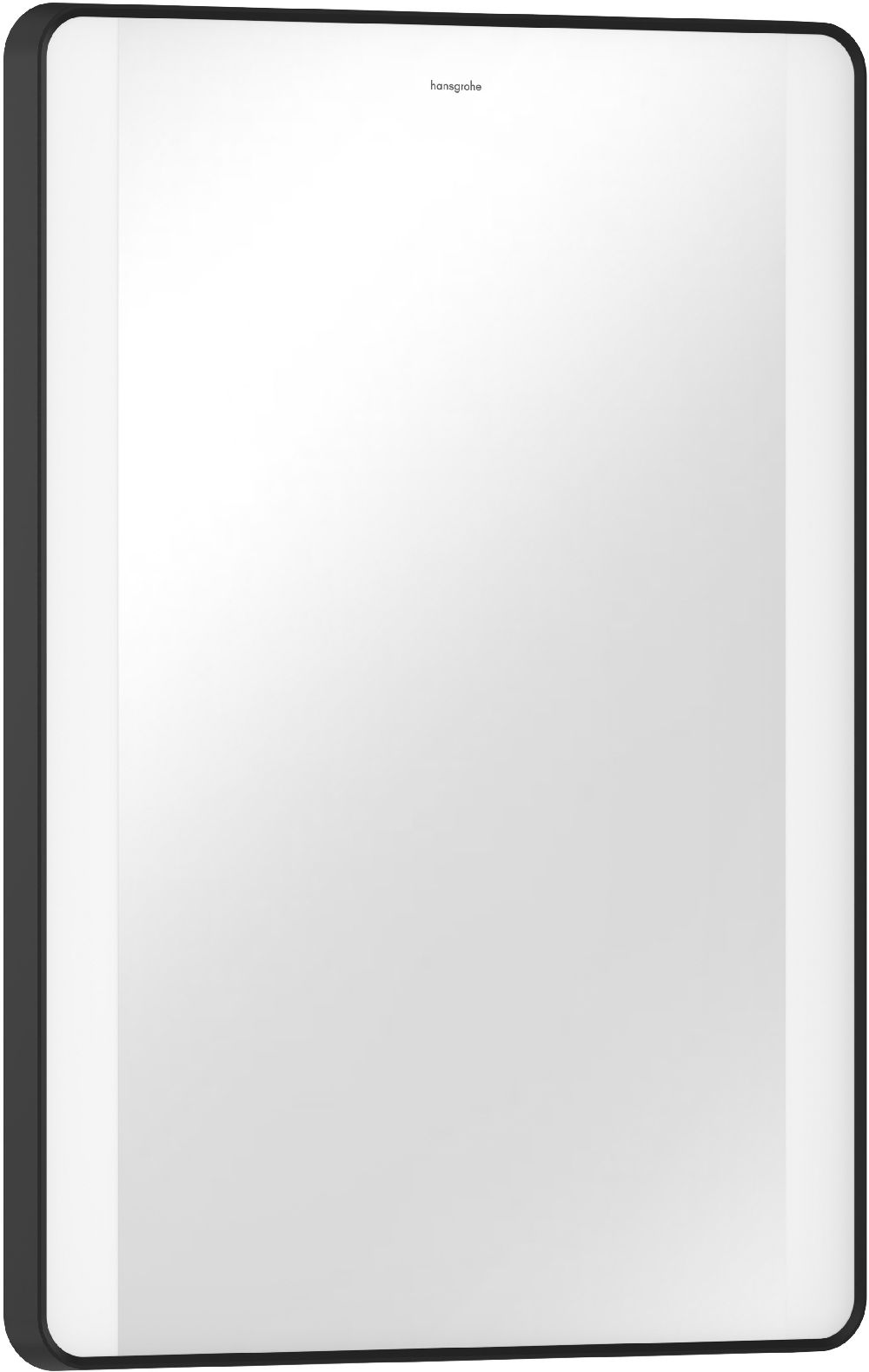 Hansgrohe Xarita Lite Q oglindă 50x70 cm dreptunghiular cu iluminare cu covoraș de încălzire negru 54974670
