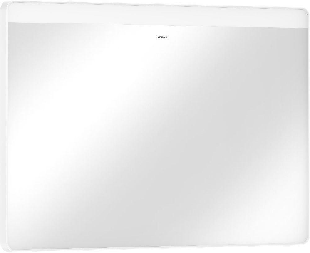 Hansgrohe Xarita Lite Q oglindă 100x70 cm dreptunghiular cu iluminare cu covoraș de încălzire alb 54972700
