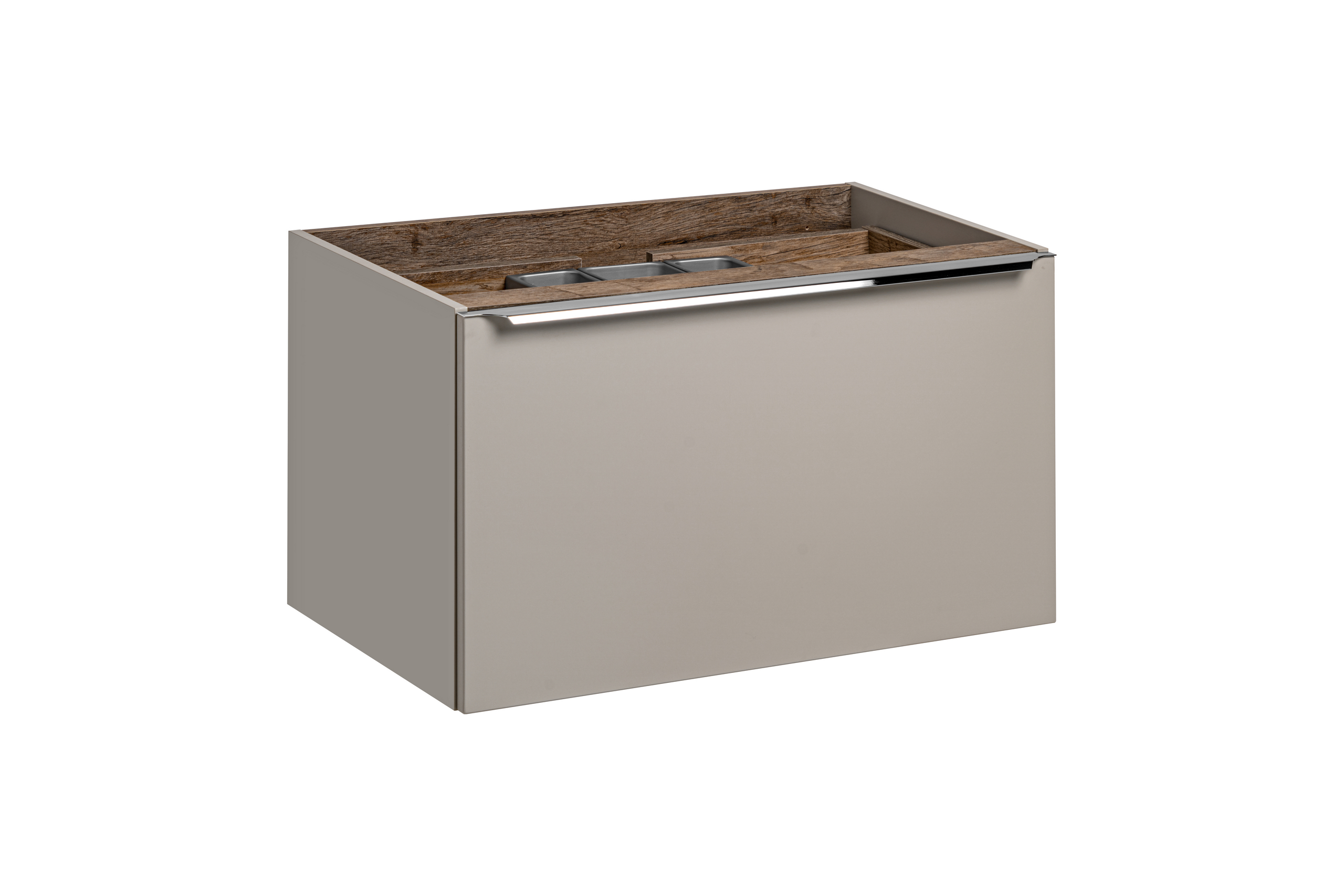 Comad Santa Fe Taupe dulap 80x46x46 cm sub chiuveta pe perete gri SANTA FE TAUPE 82-80-B-2S
