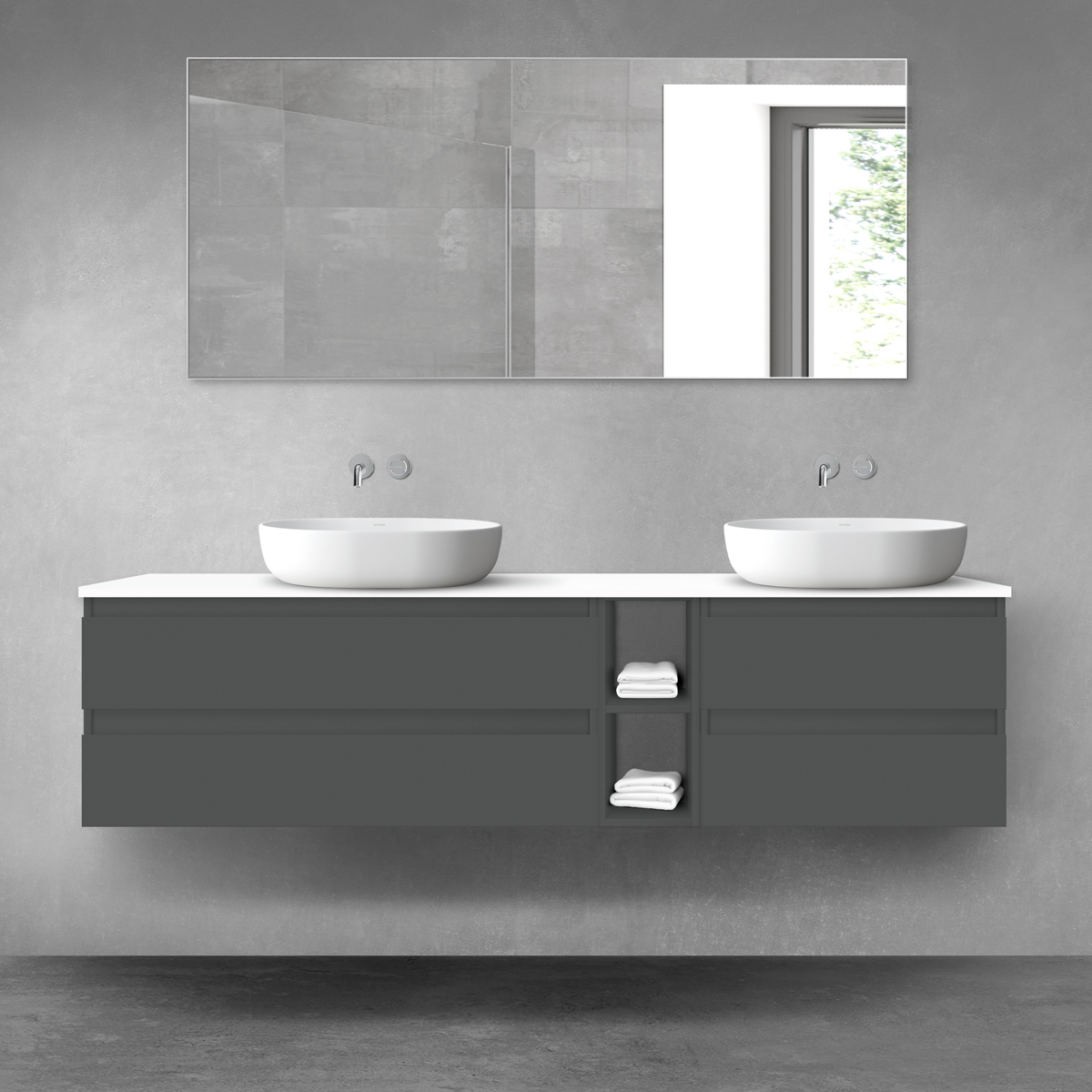 Set dulap Oltens Vernal 60002400, dulap Oltens Vernal 60000400, 63009000, 60021400