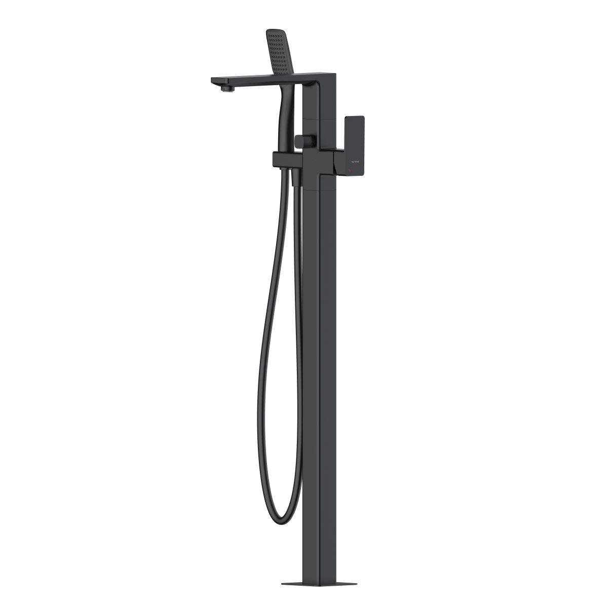 Oltens Hadsel baterie cadă-duș stativ negru mat 34303300