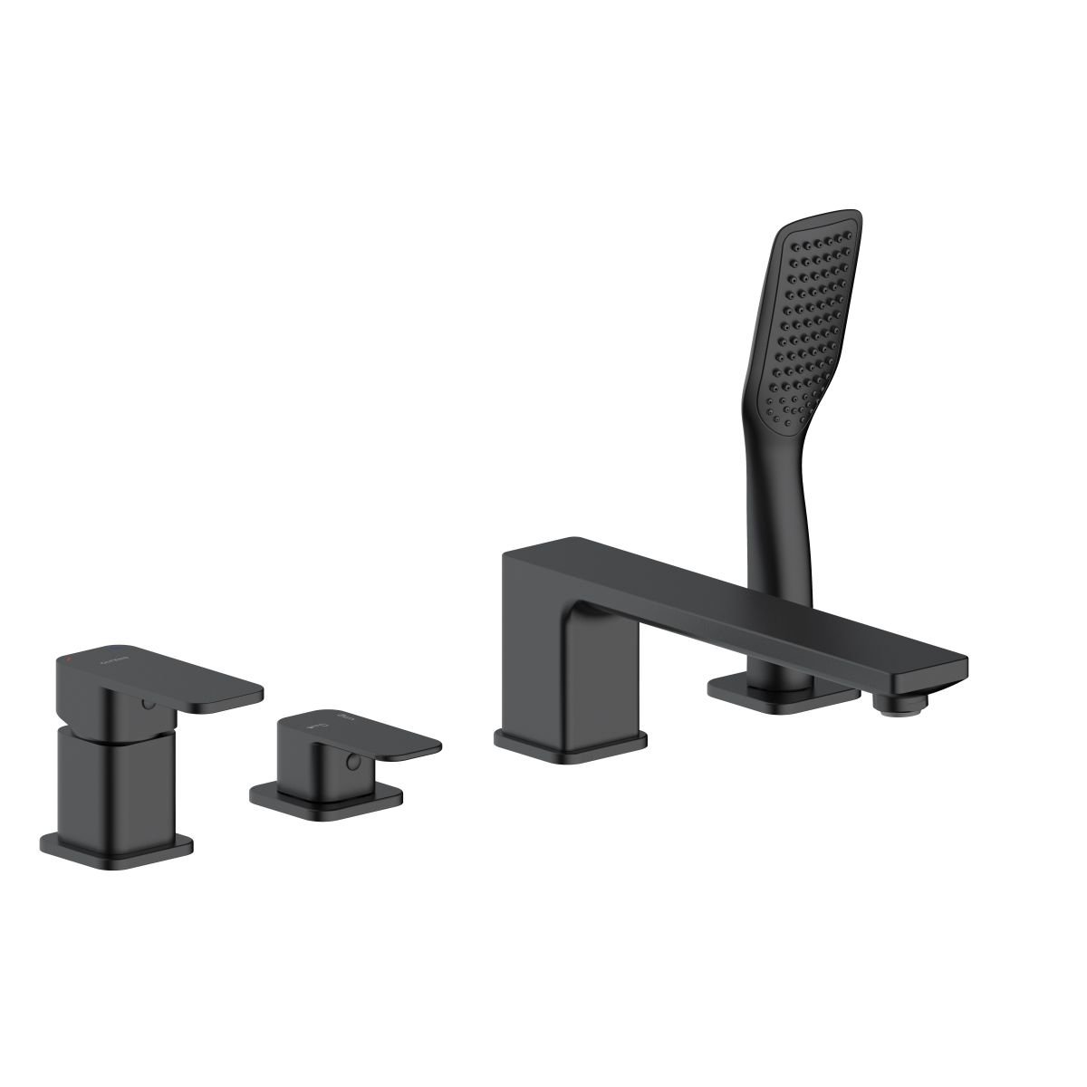 Oltens Hadsel baterie cadă-duș cadă negru mat 34203300