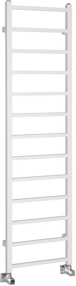 Sapho Metro Light calorifer de baie scară 150x40 cm alb IR447T