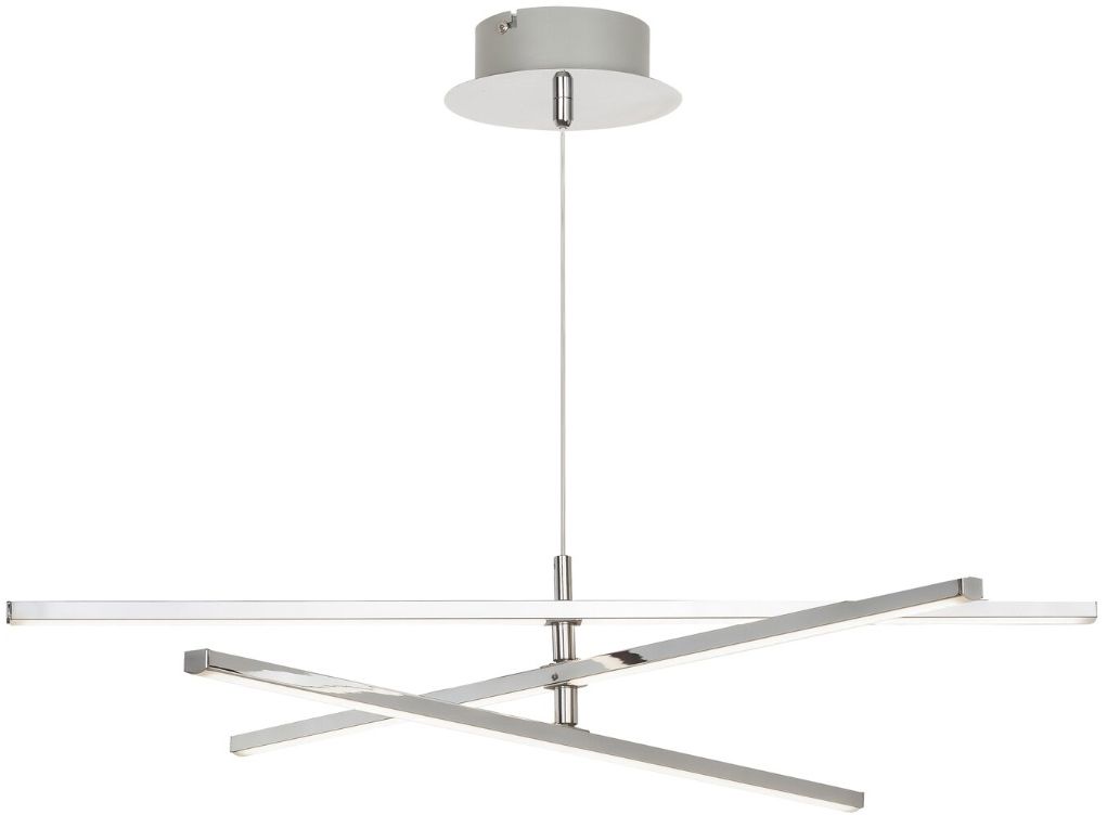 Rabalux Meredith lampă suspendată x18 W crom 2480