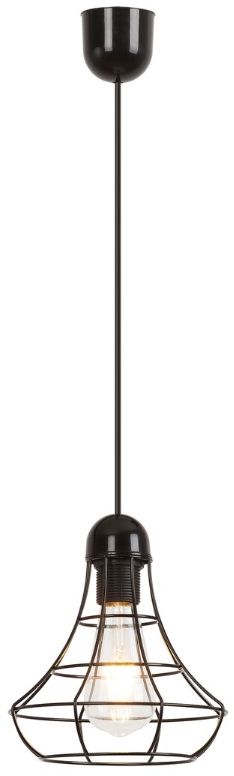 Rabalux Ramsey lampă suspendată 1x60 W negru 4649