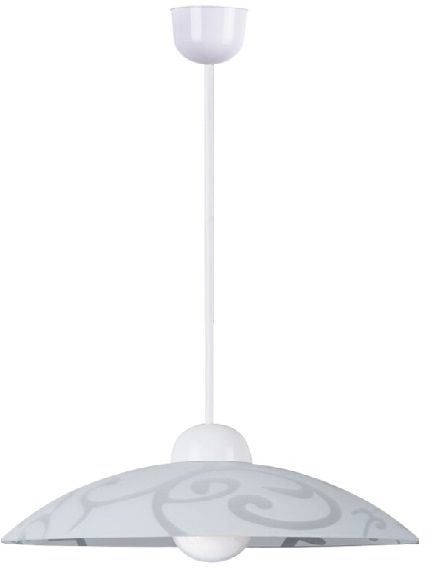 Rabalux Scroll lampă suspendată 1x60 W alb 1846